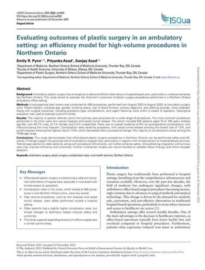 In an ambulatory setting?