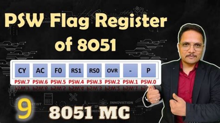 When overflow flag is set in 8051?