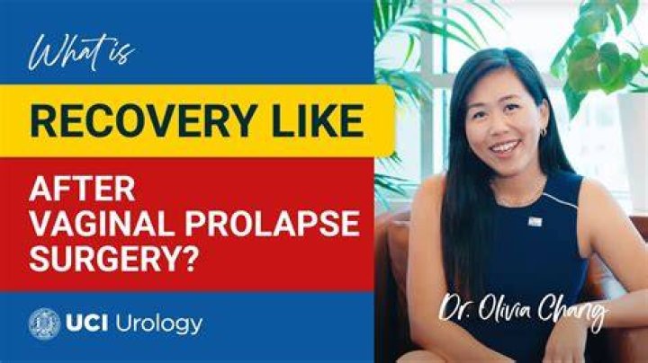 Who does prolapse surgery?